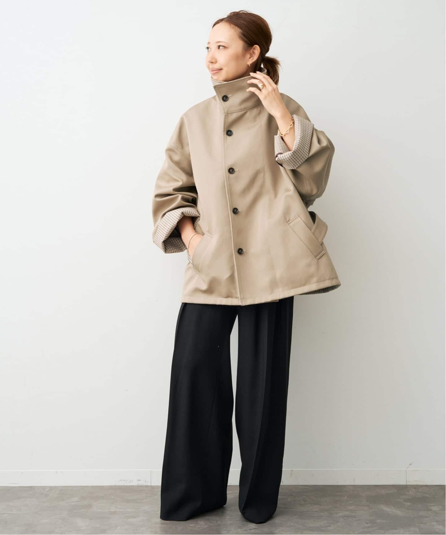 MADISONBLUE / マディソンブルー】 SINGLE TRENCH COAT（トレンチ