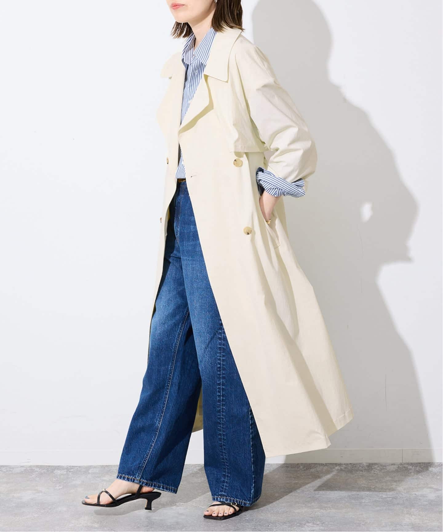 オーバートレンチコート（トレンチコート）｜SLOBE IENA（スローブ