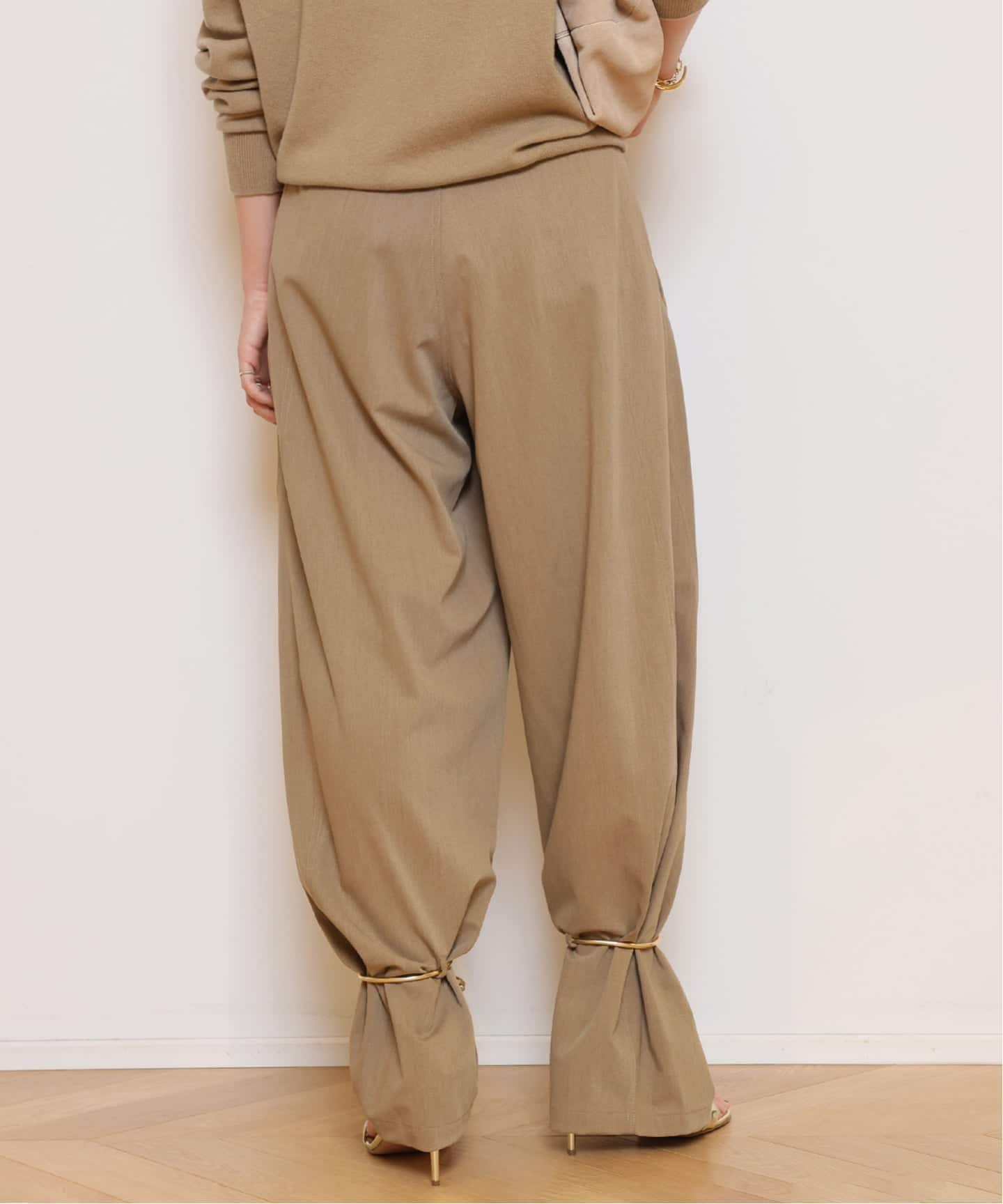 DARKPARK/ダークパーク】PHEBE CUFF ADORNED WOOL パンツ（その他