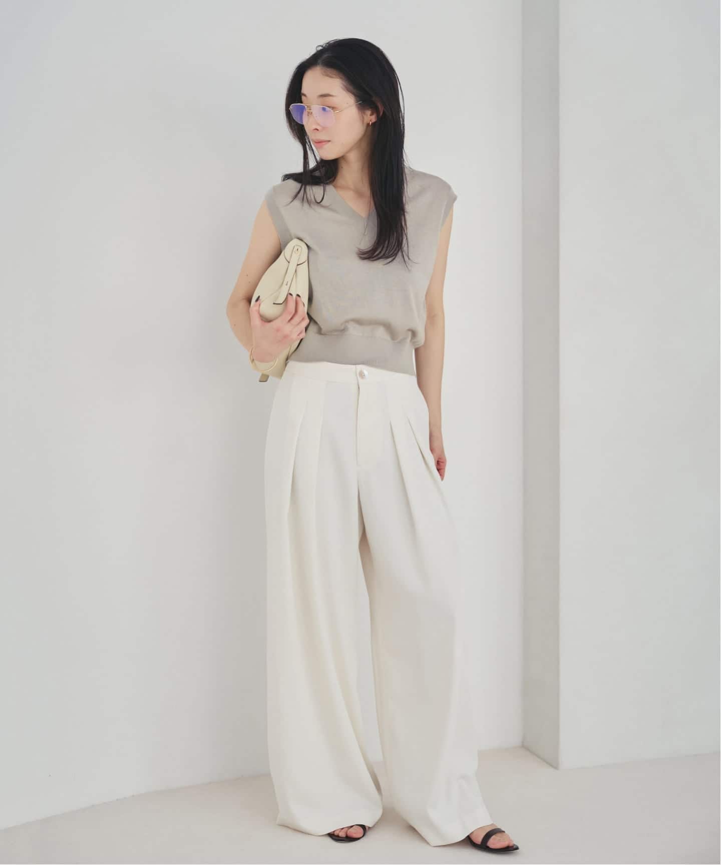 Tuck Wide パンツ（その他パンツ）｜Plage（プラージュ）の通販