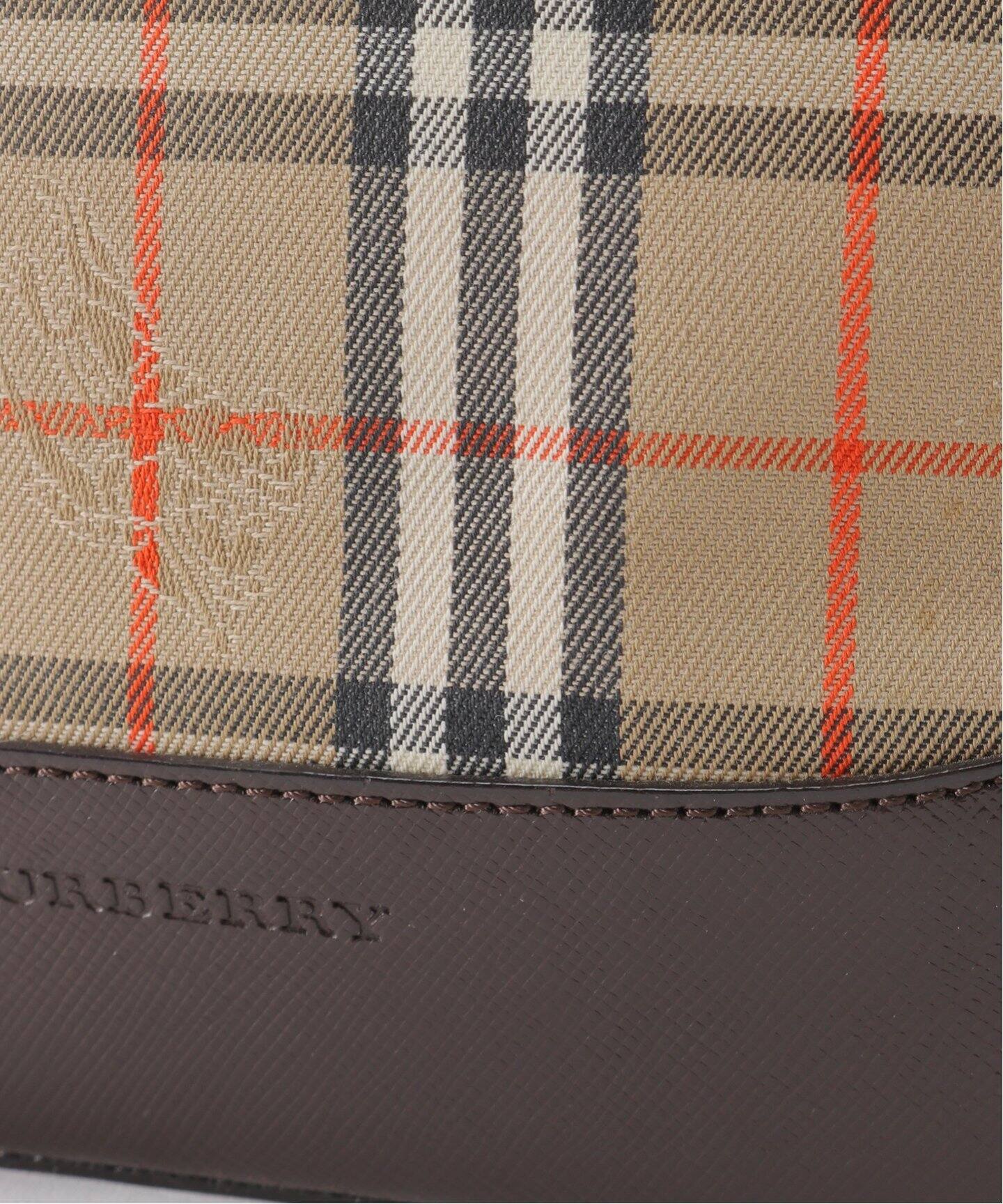 BURBERRY / バーバリー】ノバチェックバッグ / ブラウン（ハンドバッグ