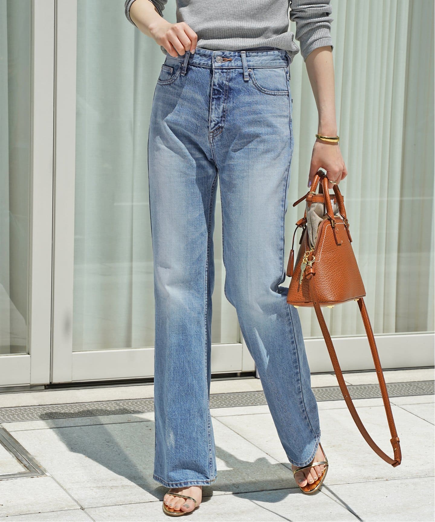 ドゥーズィエムクラス SEVEN flare デニム 38