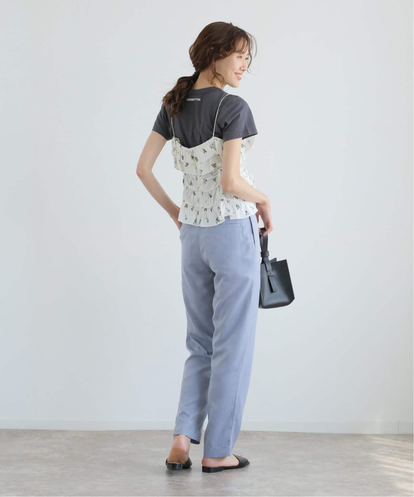 テーパードサテンパンツ（その他パンツ）｜U by SPICK&SPAN（ユー