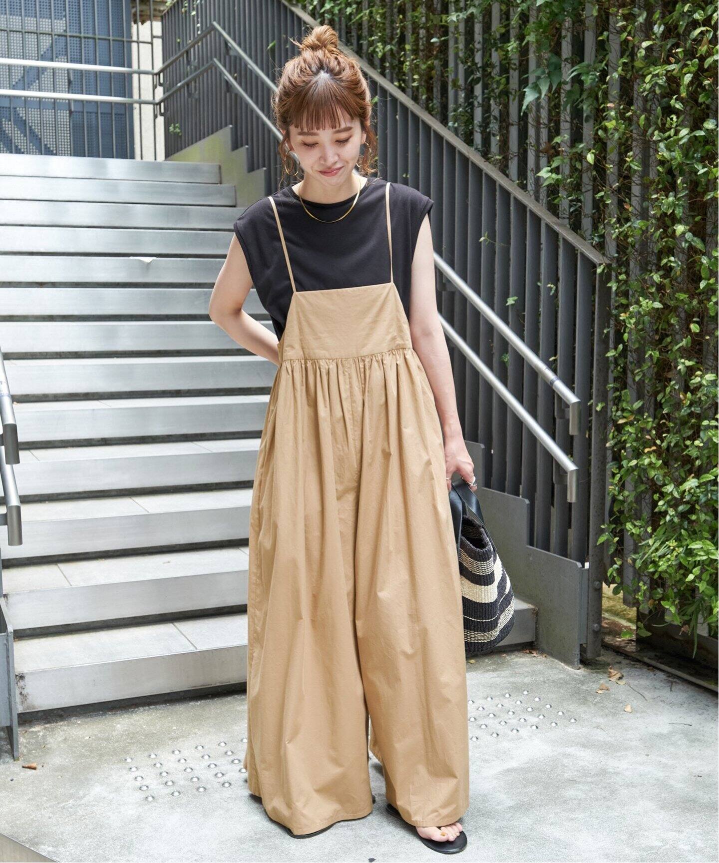 Tシャツ付きサロペット（サロペット／オーバーオール）｜B.C STOCK