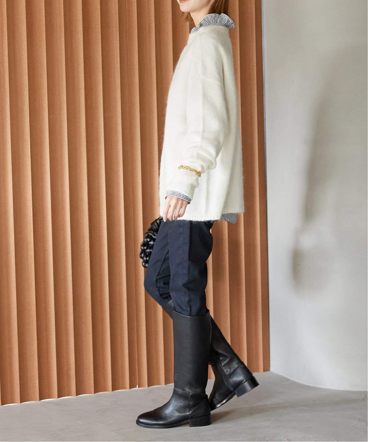 追加》【REMME/レメ】 BASIC ロングブーツ（ロングブーツ）｜SLOBE