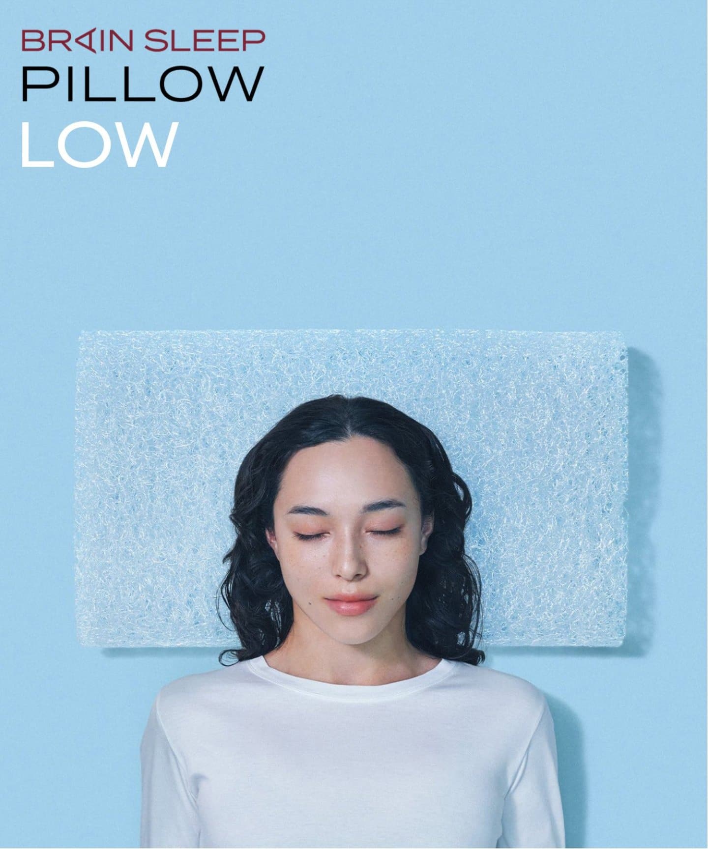 BRAIN SLEEP/ブレインスリープ】ピロー LOW 枕 本体のみ (9