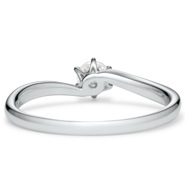 PT950 シンフォニア ソリティア リング 0.2ct｜婚約指輪（エンゲージ