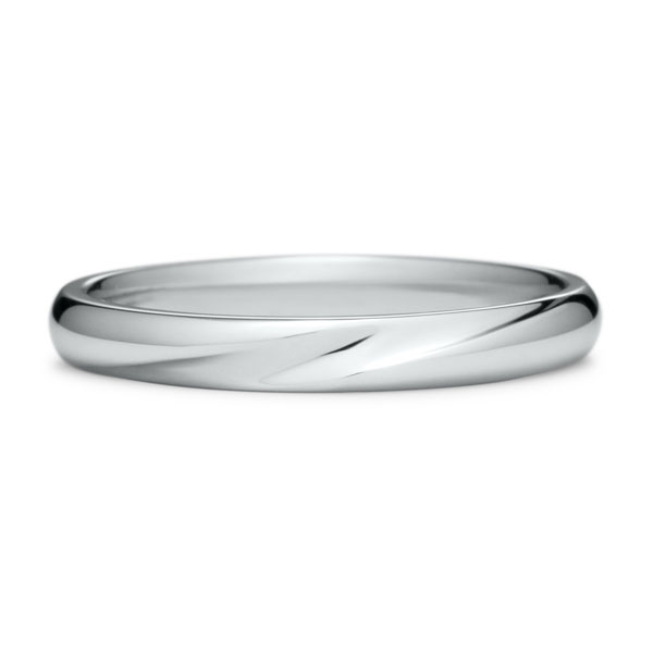 PT950 オーバル リング 2.5mm 20.5-24｜結婚指輪（マリッジリング