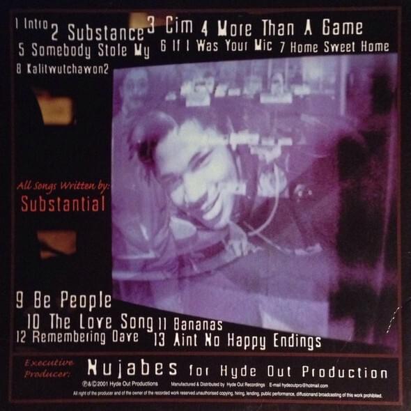 Substantial - To This Union a Sun Was Born Lyrics and Tracklist