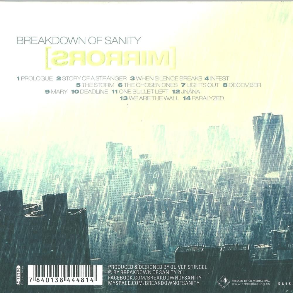 Breakdown of Sanity - Mirrors Lyrics and Tracklist | Genius