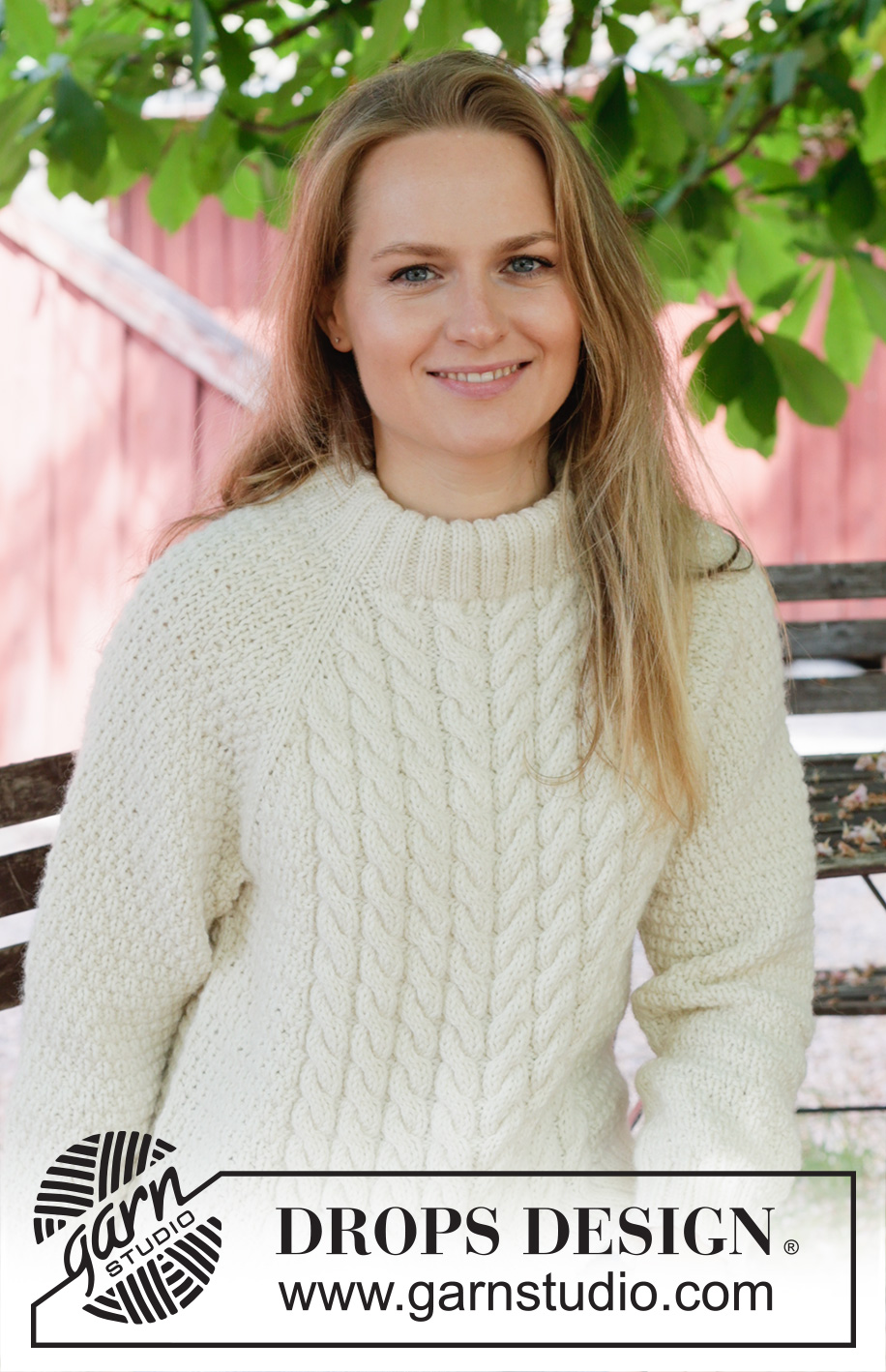 Ivory Coast / DROPS 252-17 - Free knitting patterns by DROPS Design