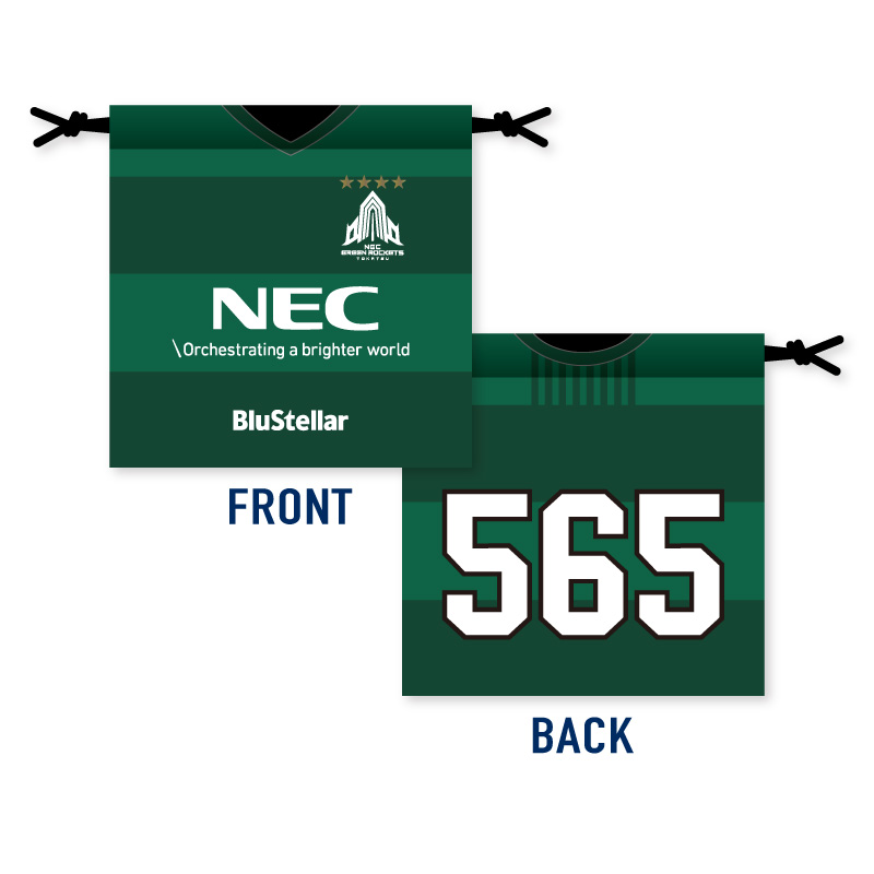 未開封】Mizuno NEC Green Rocketsラガーシャツ Oサイズ 未開封