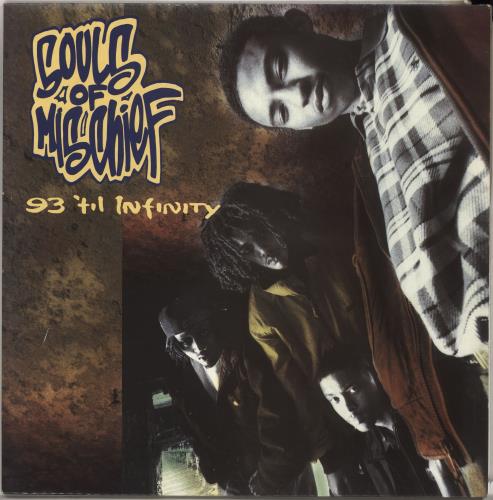Souls Of Mischief 93 'Til Infinity UK vinyl LP album (LP record