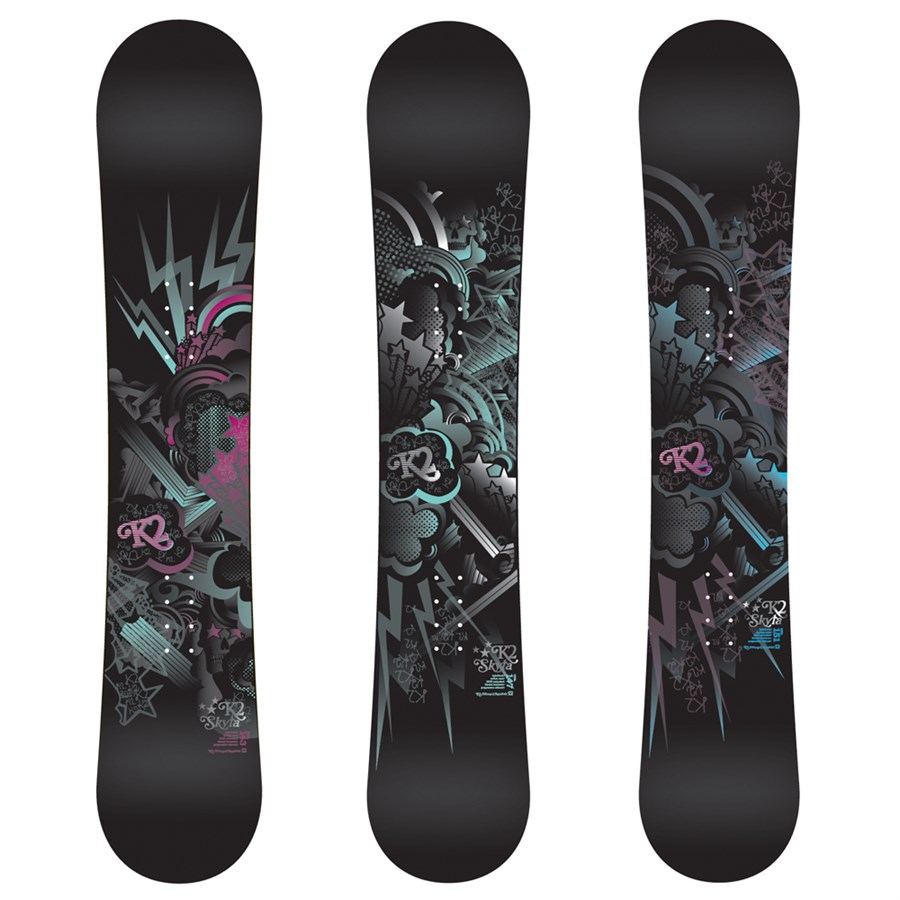 K2 Skylaフリースタイル スノーボード RIDEビンディング付き K2 Skyla