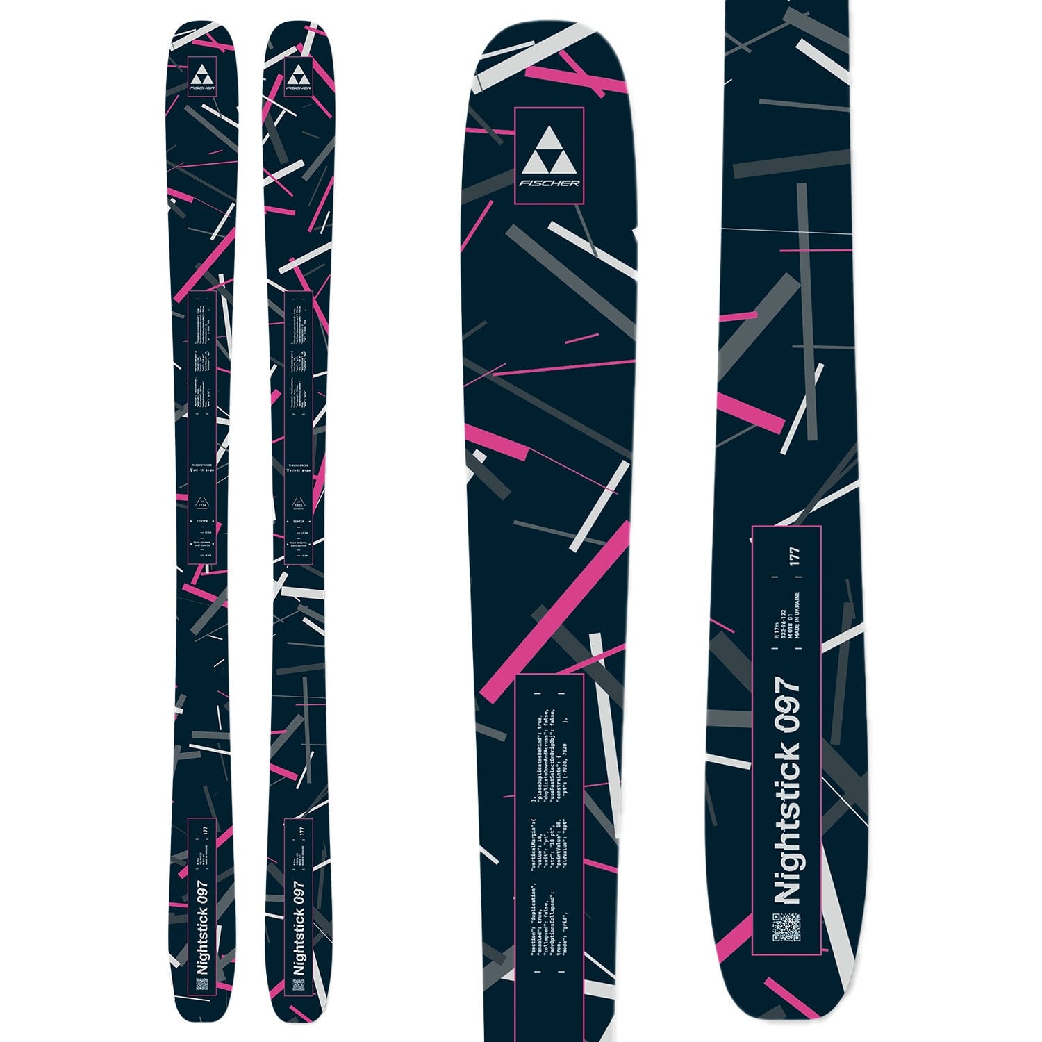 Fischer Nightstick 97 Skis 2026 | evo