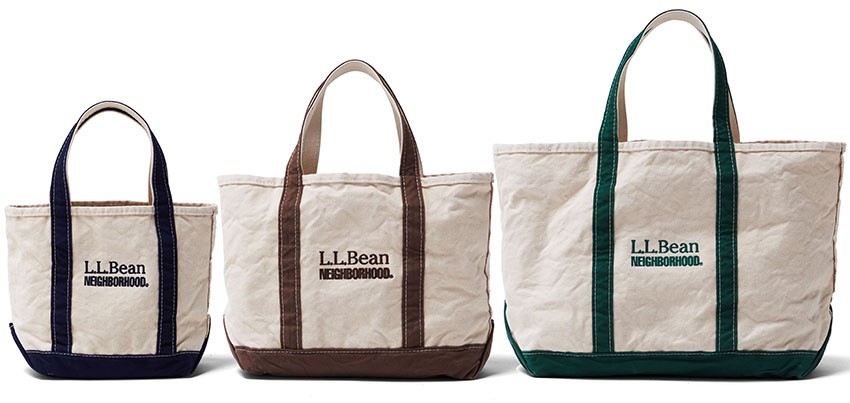 ネイバーフッド別注L.L.ビーンのトート本日発売。“ご近所”使いじゃ