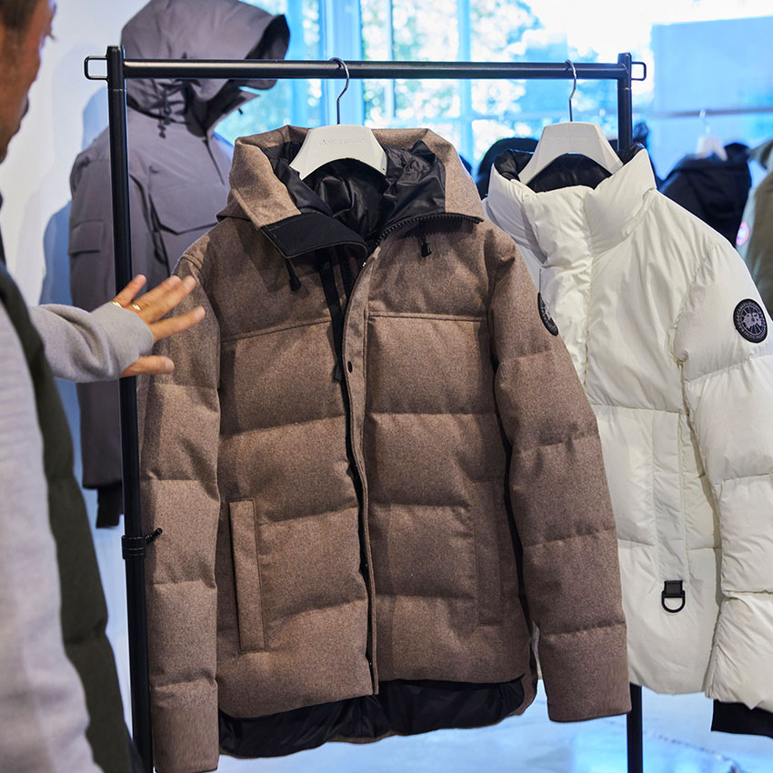 美しいイタリアウールで大幅アップデート！ 「カナダグース」の最新