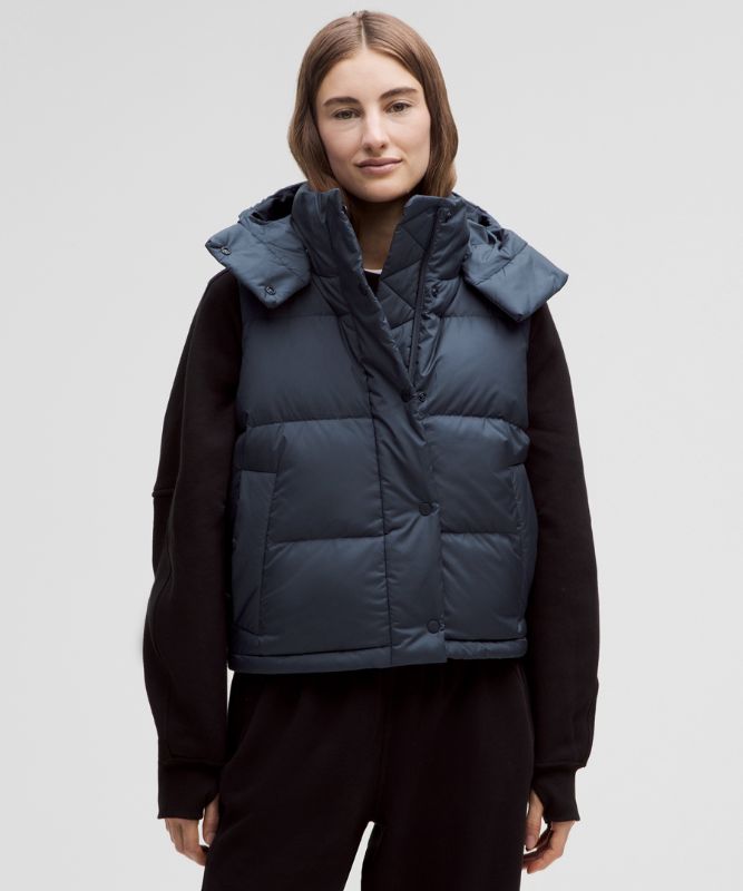 Wunder Puff 600ダウンフィル クロップベスト | ジャケット&アウター