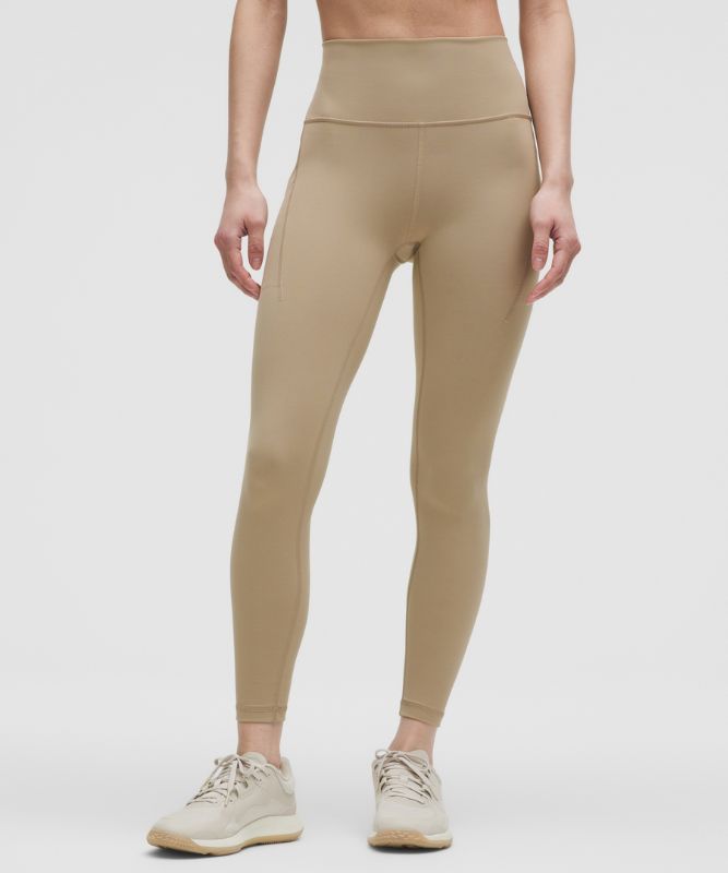 Wunder Train ハイライズタイツ ポケット付き 24インチ *アジア