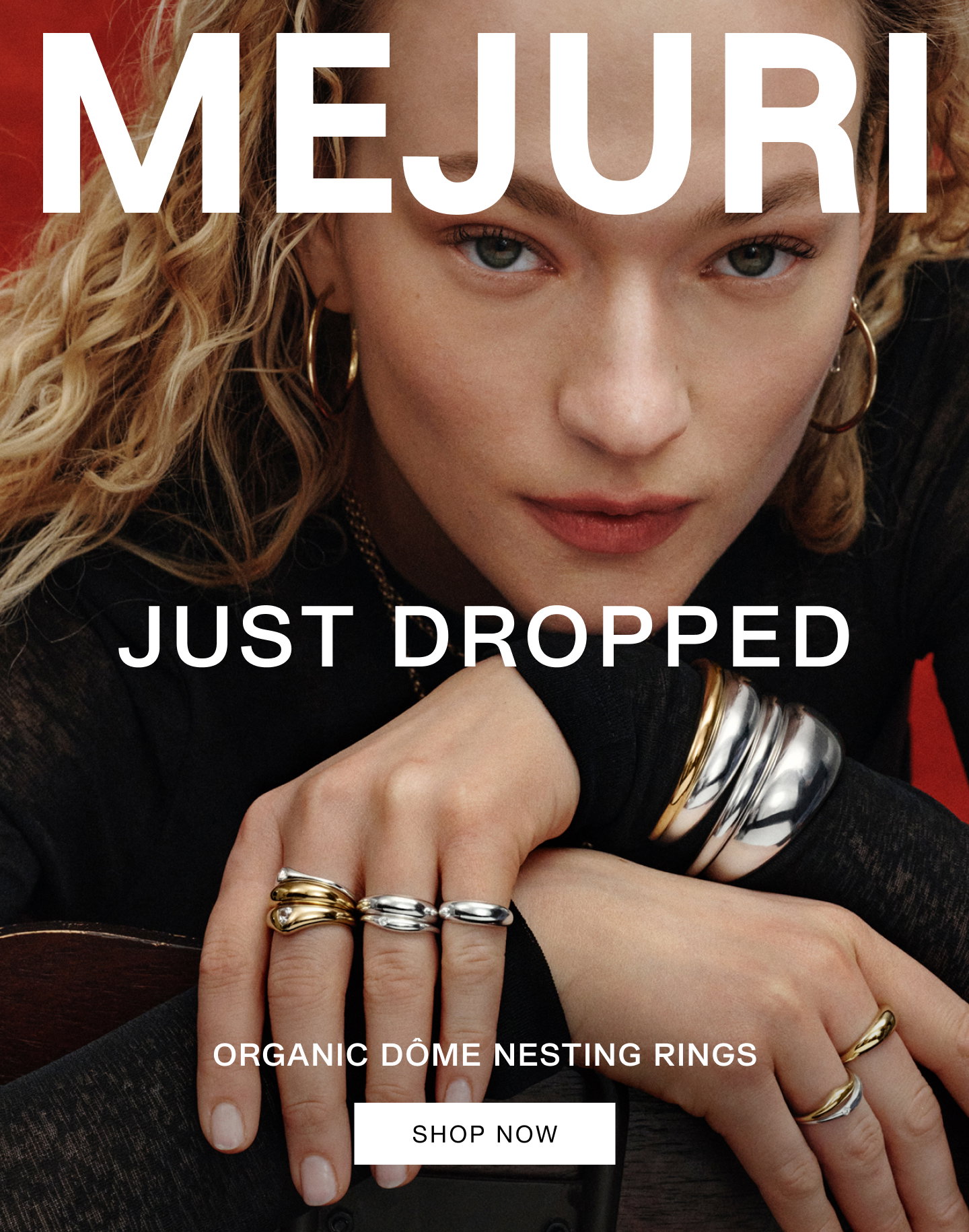 MEJURI（メジュリ）Dome Crown nesting ring Organic Dôme Crown