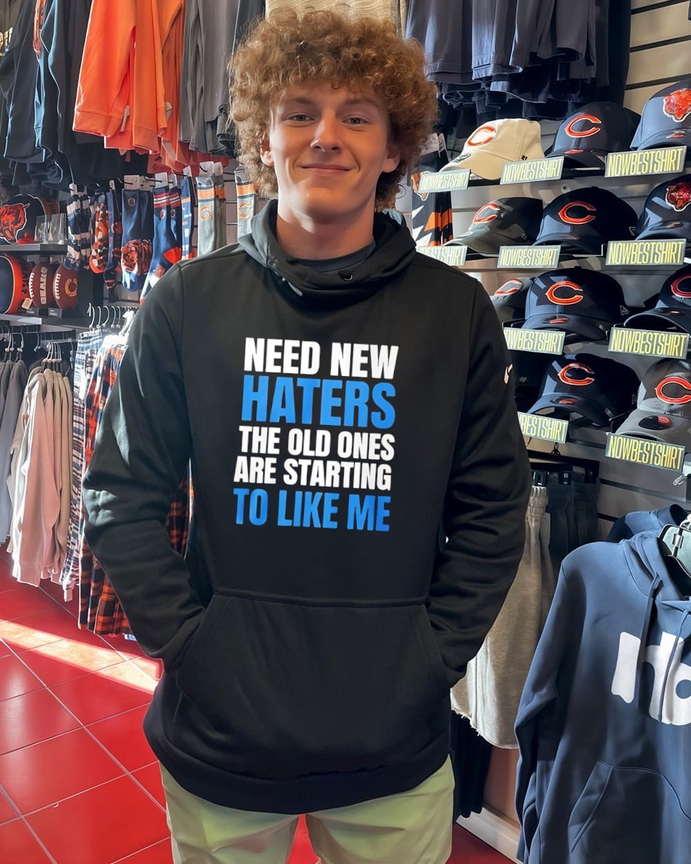 Need new haters the old ones are starting to like me shirt, hoodie