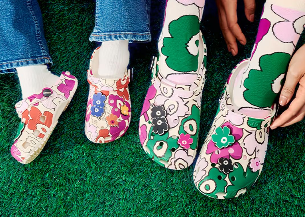 The Marimekko x Crocs Collection Releases April 2025