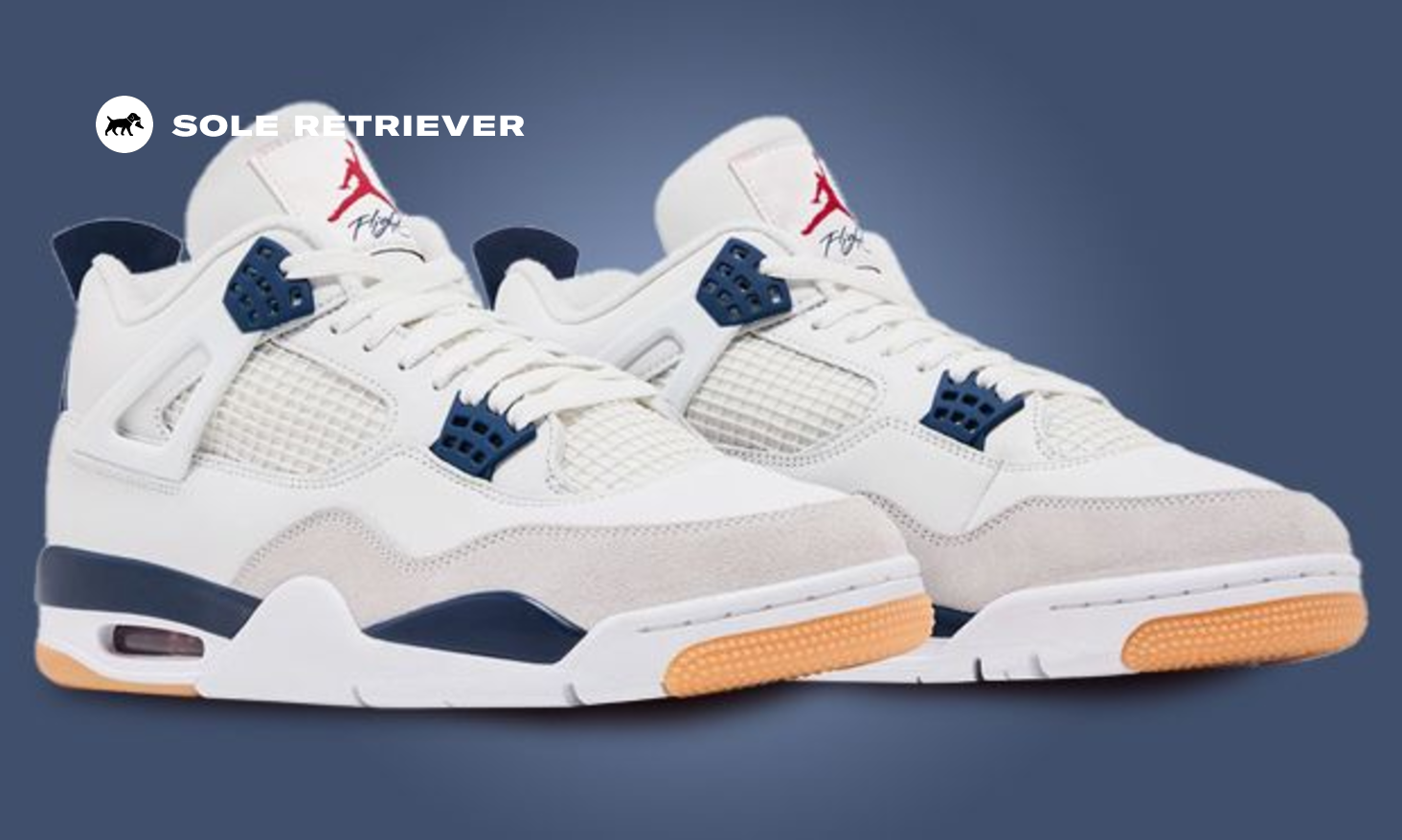 The Nike SB x Air Jordan 4 Summit White Navy Releases March 2025