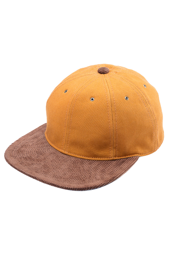 Poten Japanese Made Cap - Work Canvas Camel