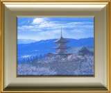 酒井英利「秋彩・三千院」シルクスクリーン :: 絵画買取・販売 - シバヤマ