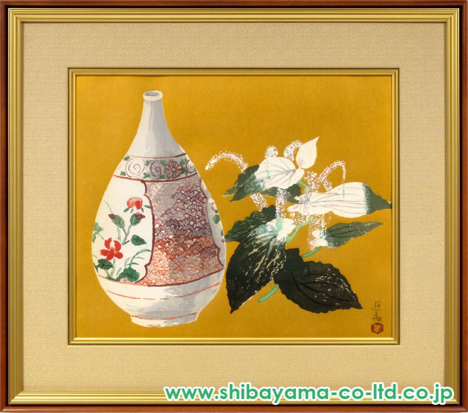 小倉遊亀「半夏生」木版画 :: 絵画買取・販売 - シバヤマ