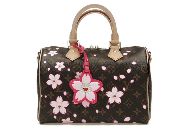 Louis Vuitton x Takashi Murakami Cherry Blossom Speedy Bandouliere
