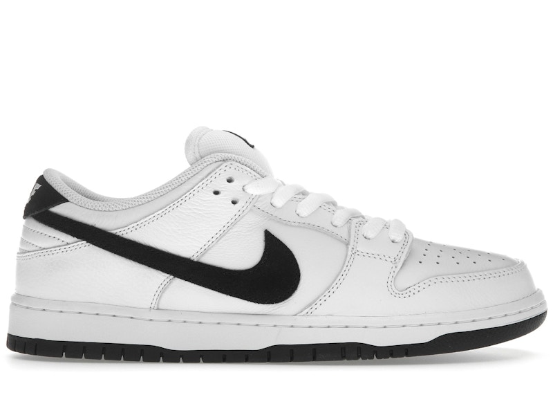 Nike SB Dunk Low White Black Men's - HF3704-100 - US