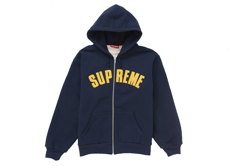 Arc Thermal Zip Up Hooded Sweatshirt Navy Men's - FW24 - US