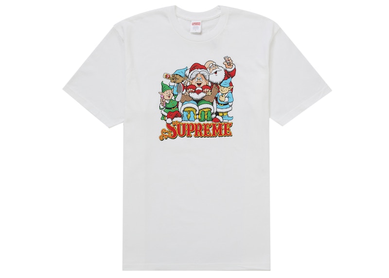 Supreme Naughty Tee White Men's - FW25 - US