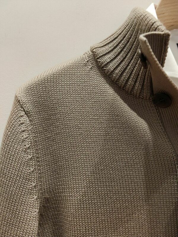 毎年大人気！】スタンドカラーカーディガン | 読む、鎌倉シャツ