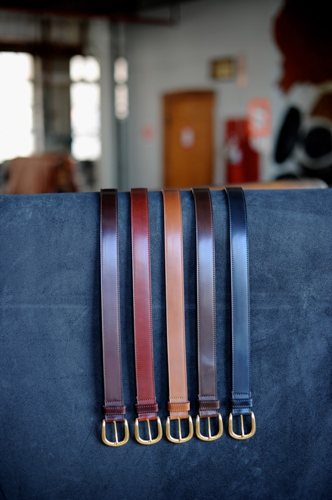 One-Piece Shell Cordovan Belt — GENUINE HORWEEN PRODUCTS