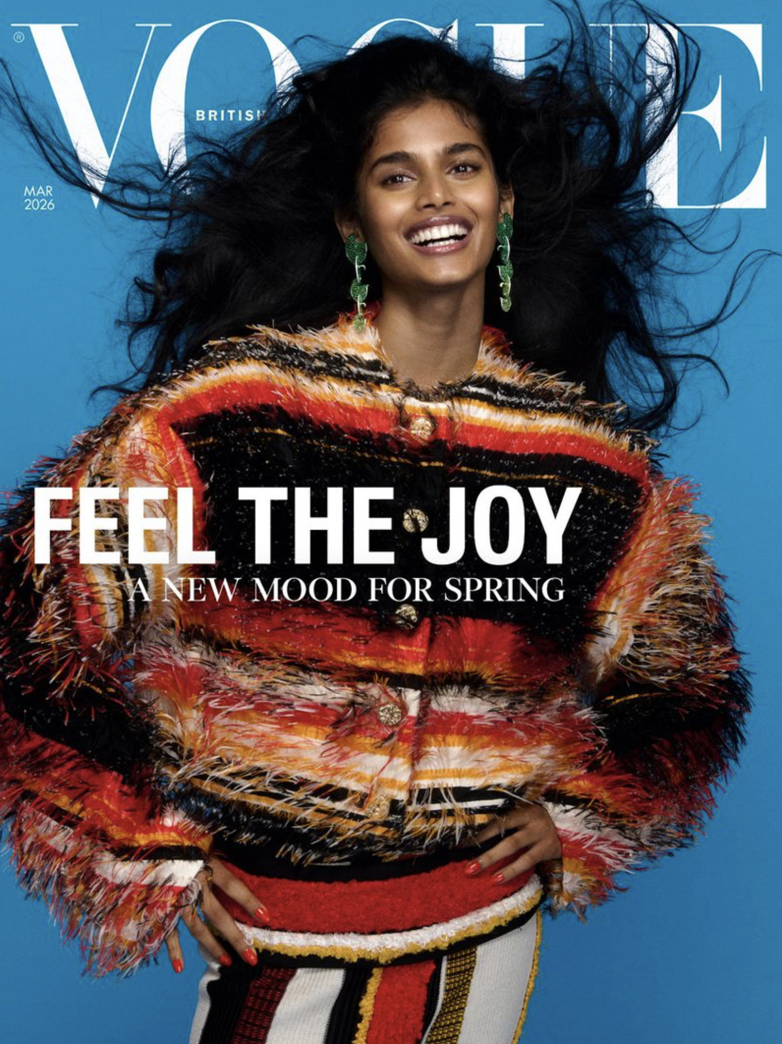 Matthieu Blazy's New Girl Bhavitha Mandava Covers Vogue UK March