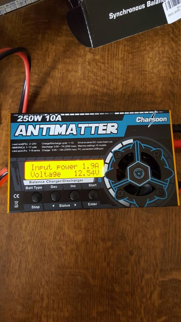 Charsoon antimatter 250w power supply issue - RC Groups