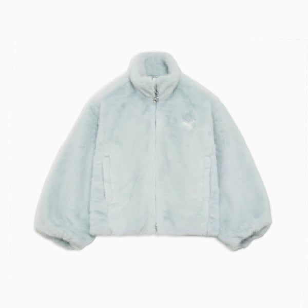 ウィメンズ PUMA x SNIDEL エコファー ブルゾン | PUMA 日本