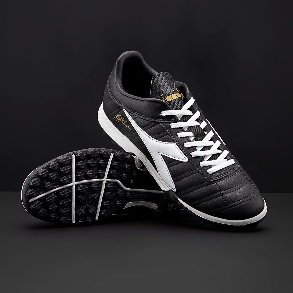 Scarpe Uomo - Diadora Baggio 03 R TF - Nero/Bianco/Oro