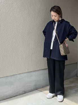 CLANE/クラネ】DENIM OVER JACKET/デニムオーバージャケットを使った