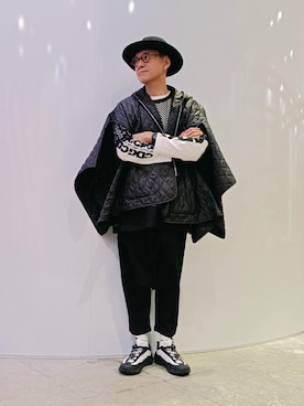 COMME des GARCONS SHIRTのアイテムを使った「サルエルパンツ」の人気