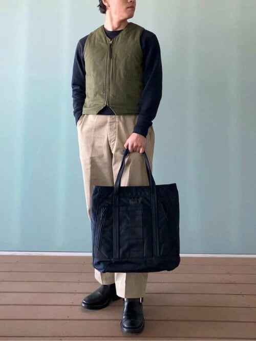 BRIEFING/ブリーフィング】DELTA MASTER TOTE TALL SQD（トートバッグ