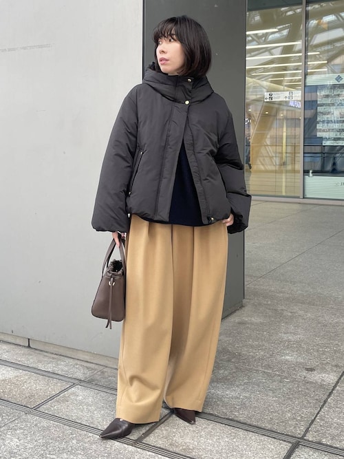 Curensology(カレンソロジー)/2WAYフードダウンジャケット（ダウン