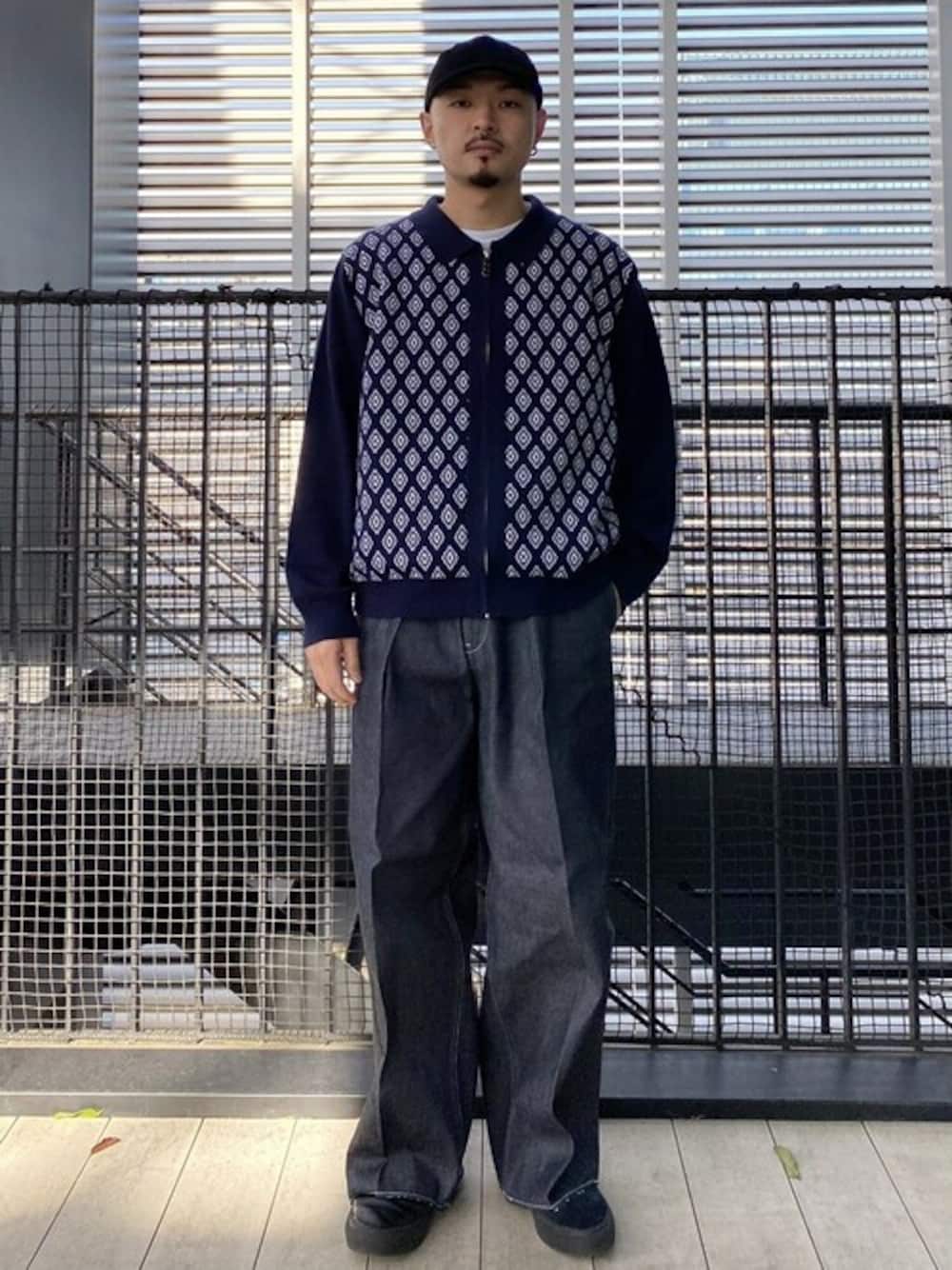 TTT MSW（ティー）の「Diamond knit polo（ニット/セーター）」 - WEAR
