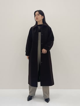 WEB限定】エクストラウールスタンド2wayステンコートを使った人気