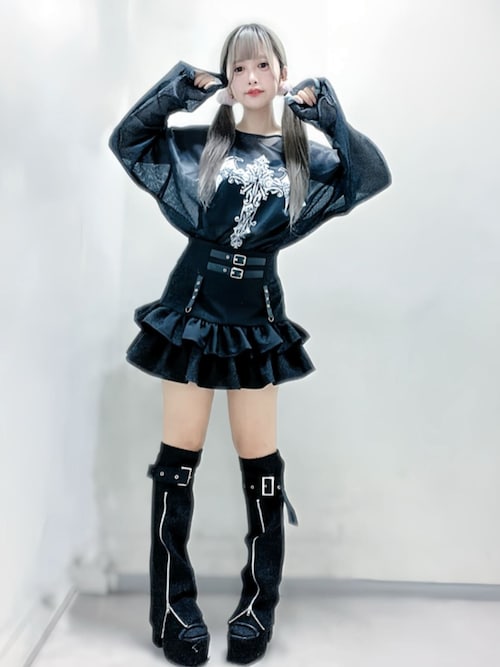 コルセット風フリルスカート（スカート）｜Amilige（アミリージュ）の