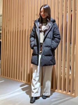 VERYベストアウター大賞 コスパ賞受賞】ロングダウンコートを使った