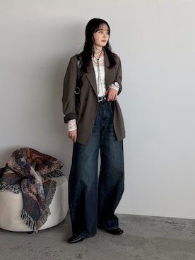 HIGH TWIST PE DOUBLE SUITを使った人気ファッションコーディネート - WEAR