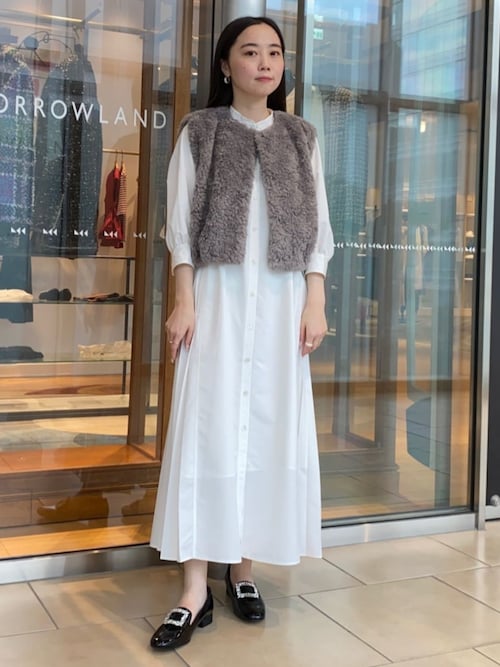 BALLSEY（ボールジィ）の「ランダムファー ショートベスト（ベスト